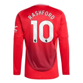 Prima Maglia Rashford Manchester United 2024/2025 Manica Lunga